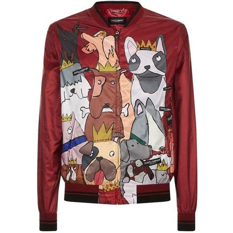 dolce gabbana dog-print-jacket|Dog down jacket in Print for Men .